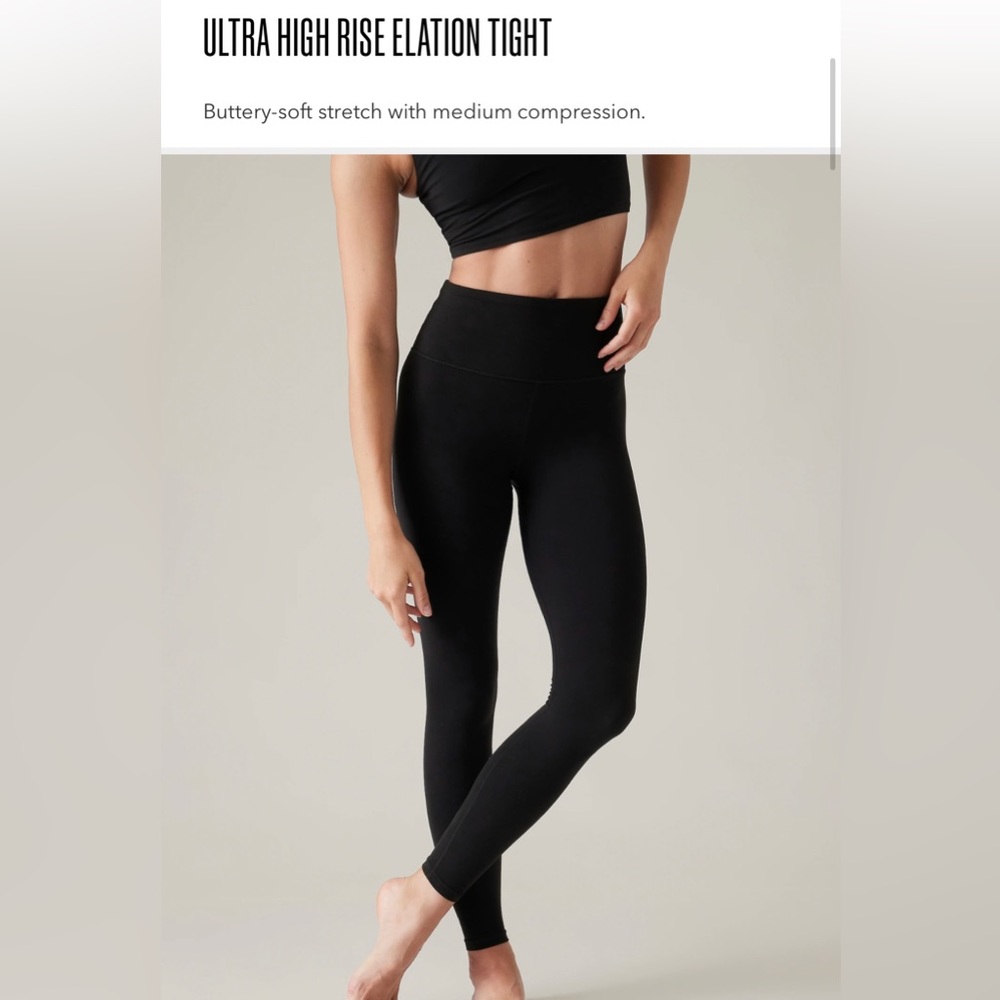 NEW Athleta Ultra High Rise Elation Tight sz L